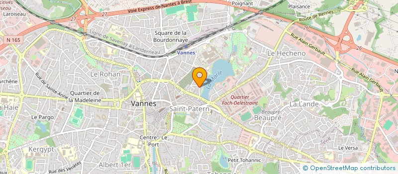 localisation de l'entreprise HOLDING ESOP à VANNES