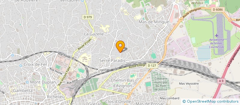 localisation de l'entreprise HOLDING ESTRELLA  NIMES