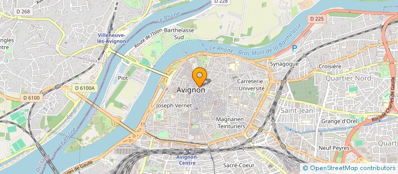 localisation de l'entreprise HOLDING ETAN 27  AVIGNON