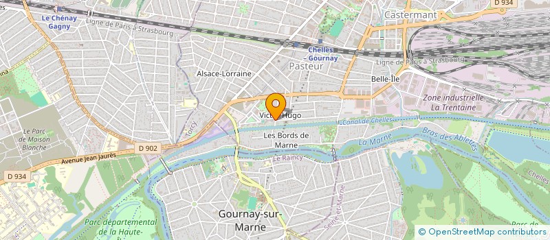 localisation de l'entreprise HOLDING ETEMI à CHELLES