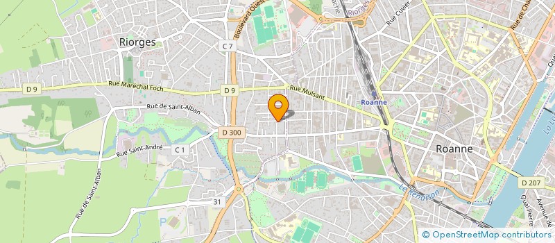 localisation de l'entreprise HOLDING ETFC à RIORGES
