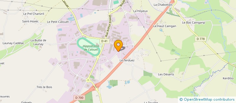 localisation de l'entreprise HOLDING ETLH à LOUDEAC