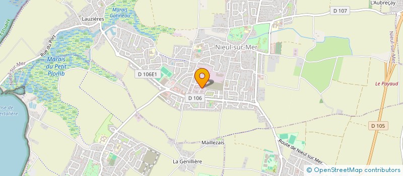 localisation de l'entreprise HOLDING ETOURMY  NIEUL-SUR-MER