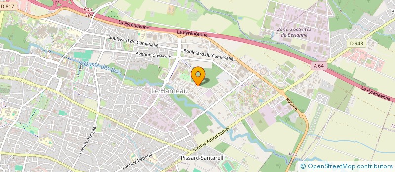 localisation de l'entreprise HOLDING EURIS ET CO à PAU
