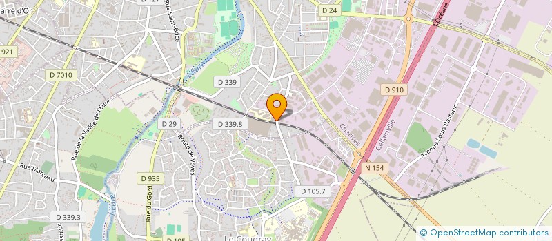 localisation de l'entreprise HOLDING EVARN-PHARMACOS à CHARTRES