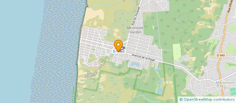 localisation de l'entreprise HOLDING EVRARD  MERLIMONT