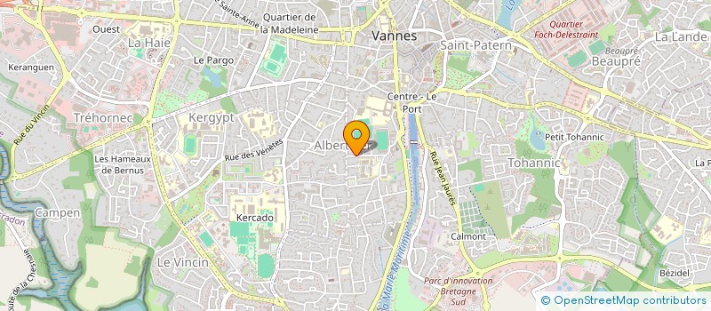 localisation de l'entreprise HOLDING EXPANSION à VANNES