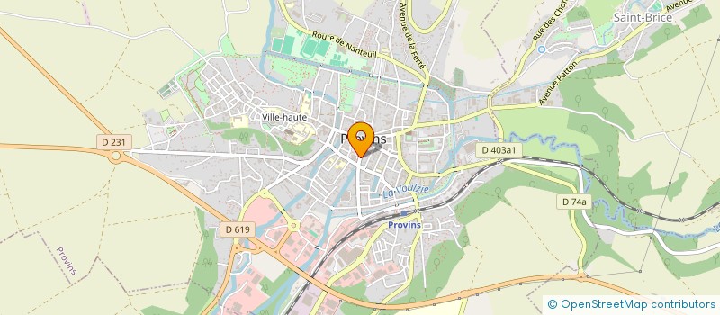 localisation de l'entreprise HOLDING F.ANDRE à PROVINS