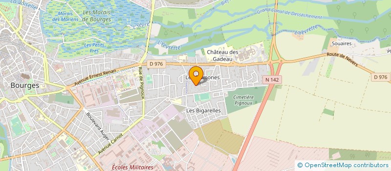 localisation de l'entreprise HOLDING F. AVENIR  BOURGES