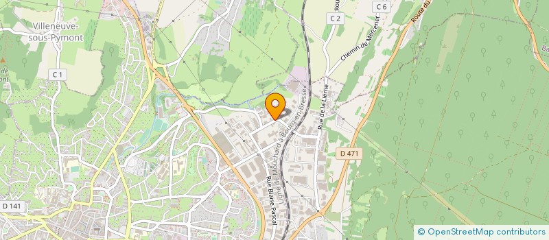 localisation de l'entreprise HOLDING F.M. à LONS-LE-SAUNIER