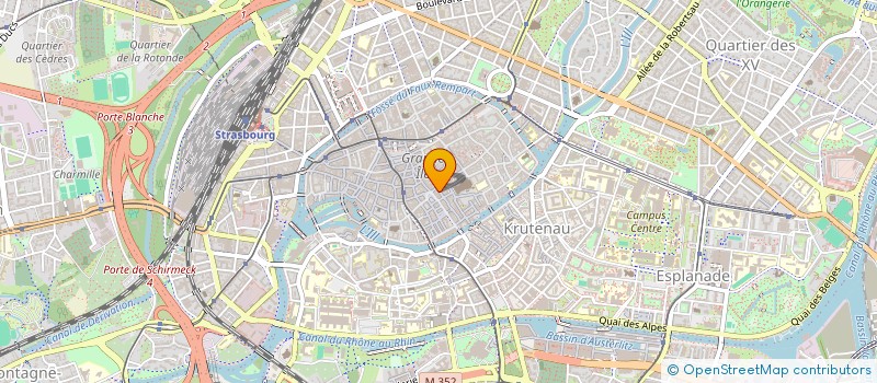 localisation de l'entreprise HOLDING F2E à STRASBOURG