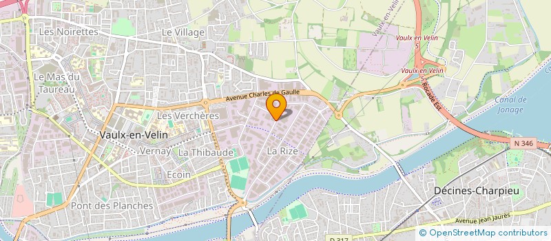 localisation de l'entreprise HOLDING F2SL  CHASSIEU