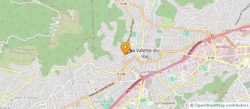localisation de l'entreprise HOLDING FA N' CO  LA VALETTE-DU-VAR