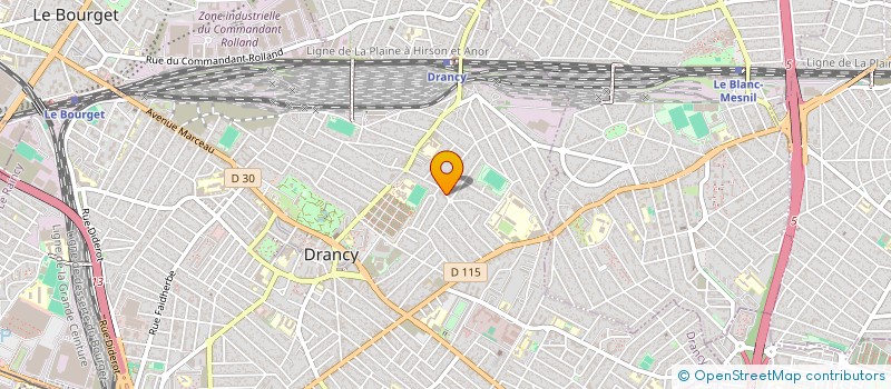 localisation de l'entreprise HOLDING FALC  DRANCY