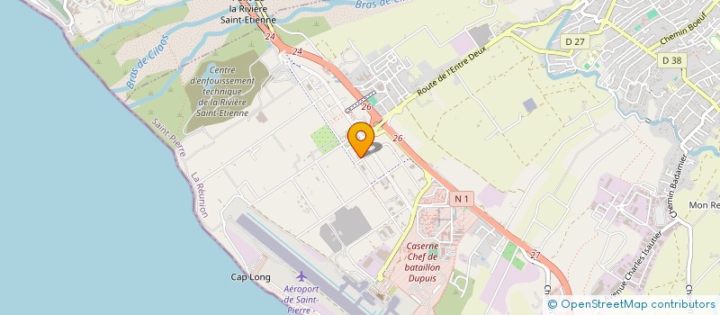 localisation de l'entreprise HOLDING FALCO FAMILY  SAINT-PIERRE