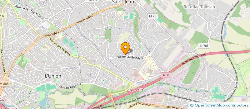 localisation de l'entreprise HOLDING FALCOU à SAINT-JEAN