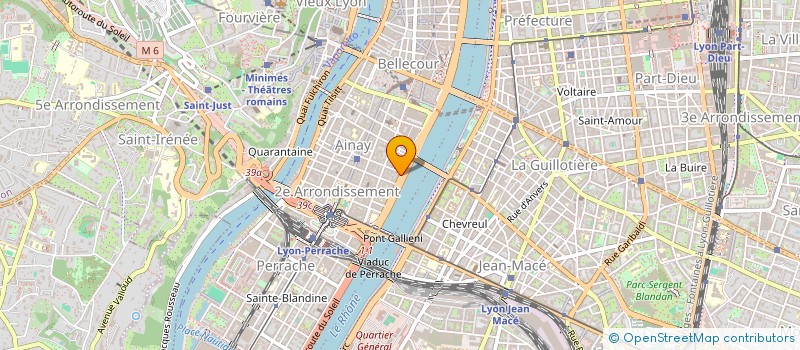 localisation de l'entreprise HOLDING FAMILIALE AUDRAS à LYON