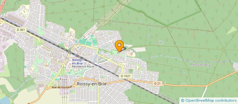 localisation de l'entreprise HOLDING FAMILIALE SCHWEITZER  ROISSY-EN-BRIE