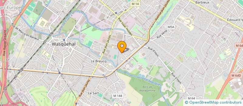 localisation de l'entreprise HOLDING FAMILLE HERLANT à CROIX