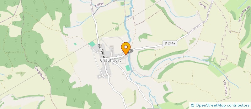 localisation de l'entreprise HOLDING FAMILLE LEGROS à CHAUFFOURT