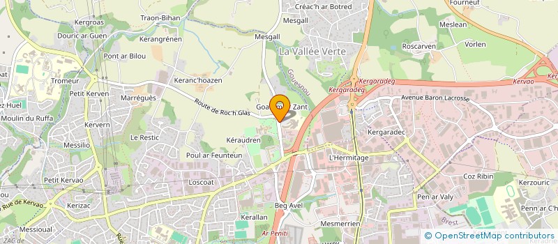 localisation de l'entreprise HOLDING FAMILLE QUINIOU à BREST