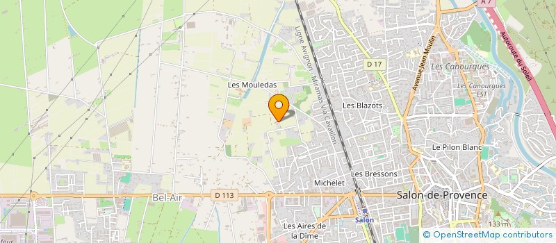 localisation de l'entreprise HOLDING FAMILLE RENOULT  SALON-DE-PROVENCE