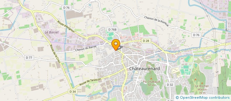 localisation de l'entreprise HOLDING FAMILY  CHATEAURENARD