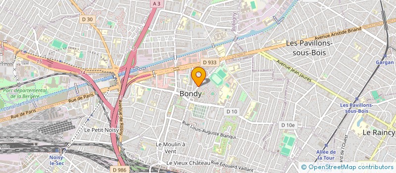 localisation de l'entreprise HOLDING FAMILY BEN à BONDY