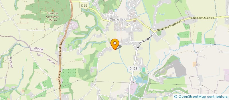 localisation de l'entreprise HOLDING FANTONI  CHUZELLES