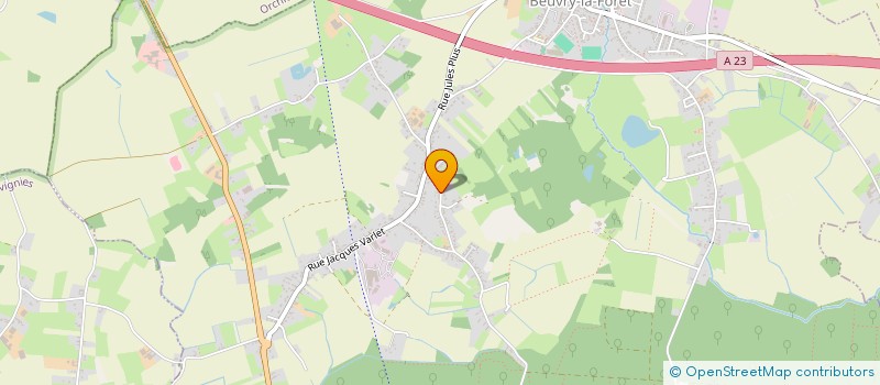 localisation de l'entreprise HOLDING FATOU  BEUVRY-LA-FORET