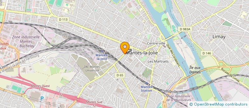 localisation de l'entreprise HOLDING FAZLI  MANTES-LA JOLIE