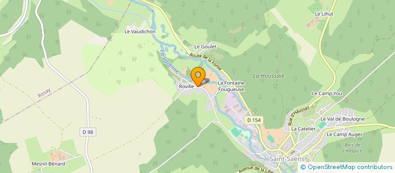 localisation de l'entreprise HOLDING FCG  SAINT-SAENS