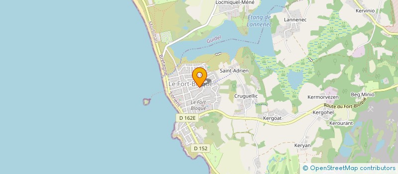 localisation de l'entreprise HOLDING FCY  PLOEMEUR