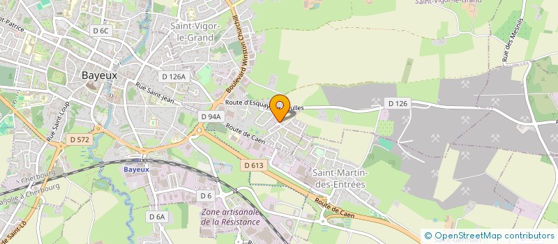 localisation de l'entreprise HOLDING FD2R  SAINT-VIGOR-LE-GRAND