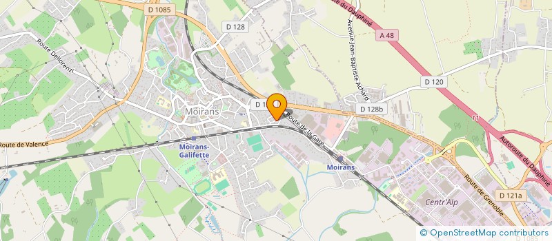 localisation de l'entreprise HOLDING FE  MOIRANS