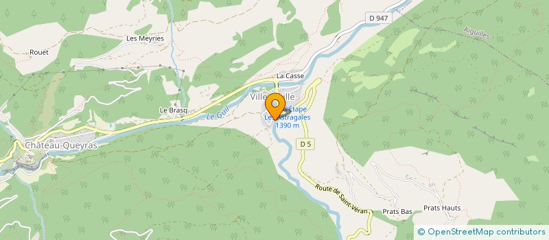 localisation de l'entreprise HOLDING FEDERICO  CHATEAU-VILLE-VIEILLE