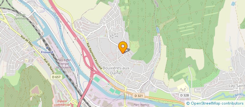 localisation de l'entreprise HOLDING FERM'INDUS  BOUXIERES-AUX-DAMES