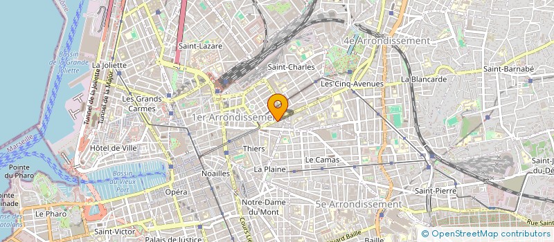 localisation de l'entreprise HOLDING FERRARIS  LA PENNE-SUR-HUVEAUNE