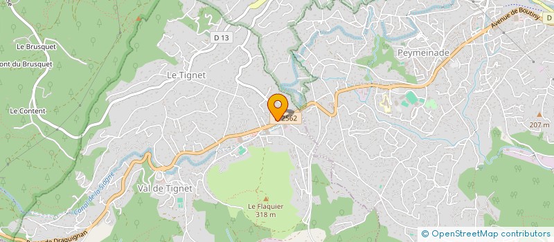 localisation de l'entreprise HOLDING FERRE & ASSOCIES AJA à LE TIGNET