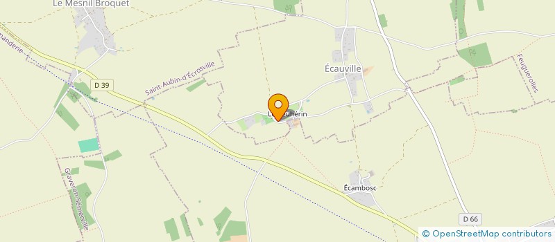 localisation de l'entreprise HOLDING FEUGERE  ECAUVILLE