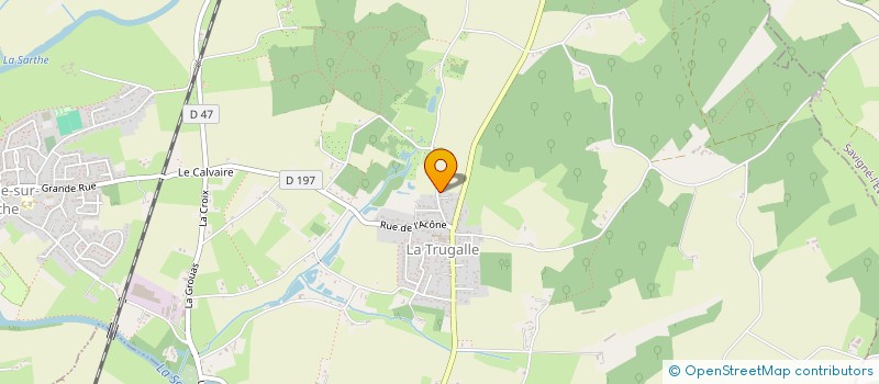 localisation de l'entreprise HOLDING FGV2B à NEUVILLE-SUR-SARTHE