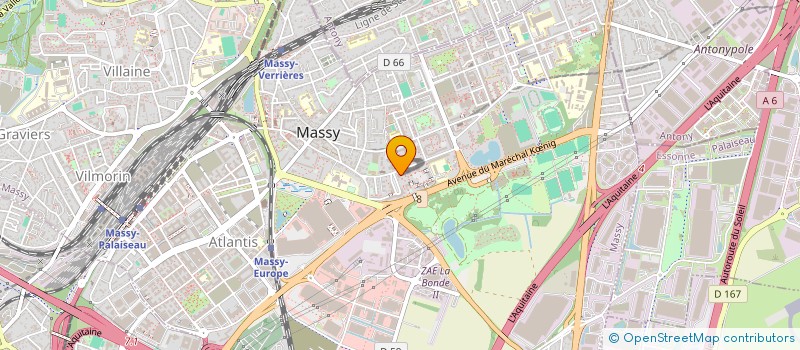 localisation de l'entreprise HOLDING FIA à MASSY