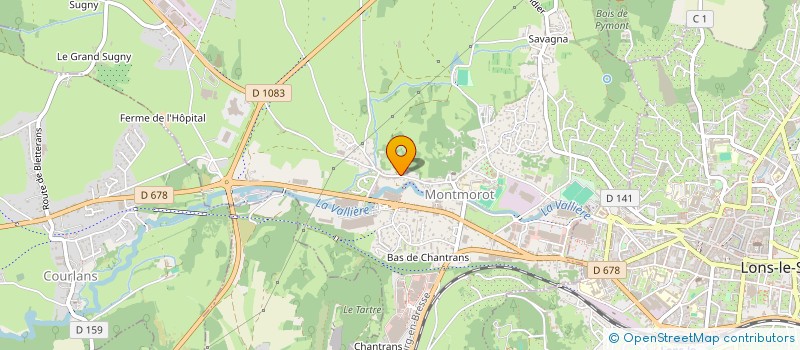 localisation de l'entreprise HOLDING FICASO 1  MONTMOROT