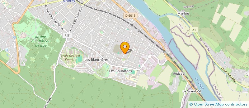 localisation de l'entreprise HOLDING FILSAN  VERNON