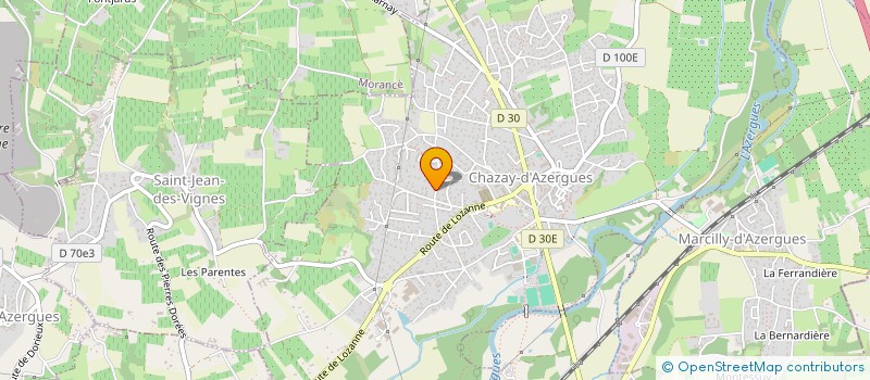 localisation de l'entreprise HOLDING FIN-FIN  CHAZAY-D'AZERGUES