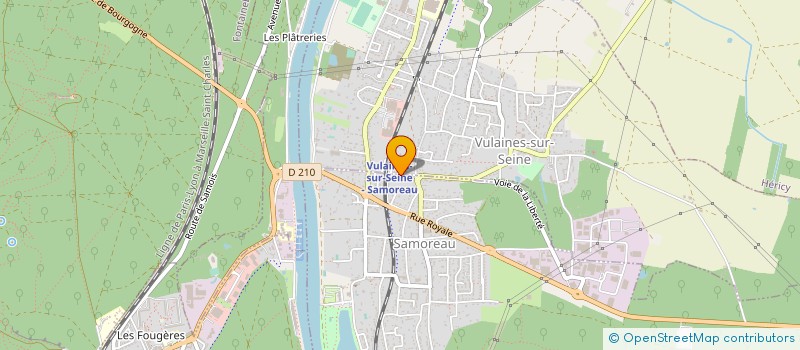 localisation de l'entreprise HOLDING FINANCIER DE GESTION ET DE CONSEIL HFGC à SAMOREAU