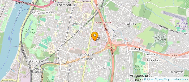 localisation de l'entreprise HOLDING FINANCIERE DE GESTION ET D'INVESTISSEMENT OU H.F.G.I  LORMONT