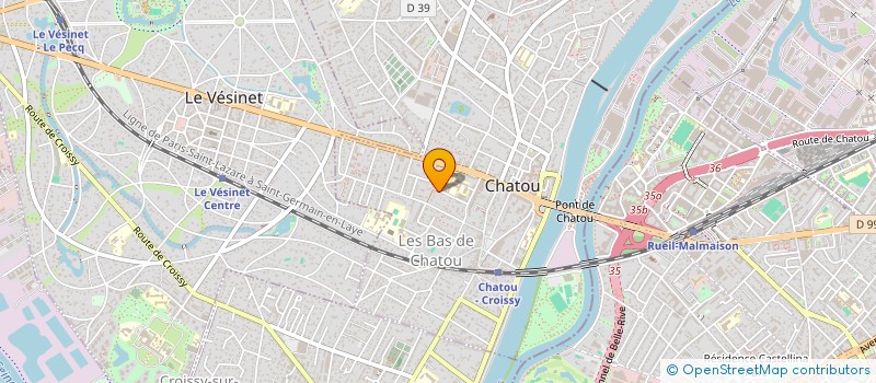 localisation de l'entreprise HOLDING FINANCIERE DE L'ETOILE  CHATOU