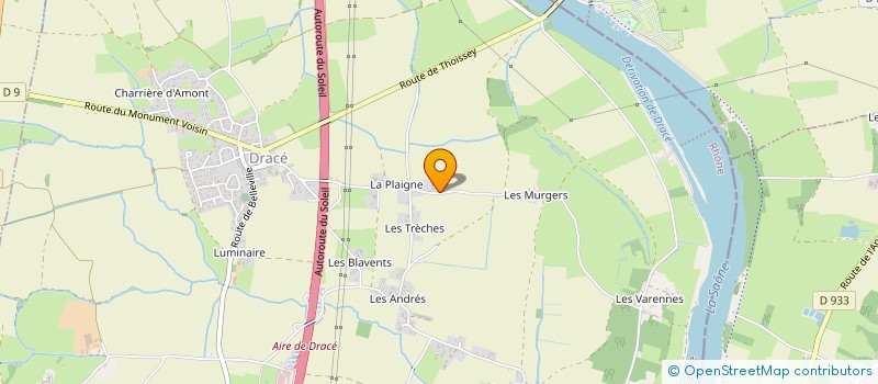 localisation de l'entreprise HOLDING FINANCIERE DE LA PLAINE  DRACE