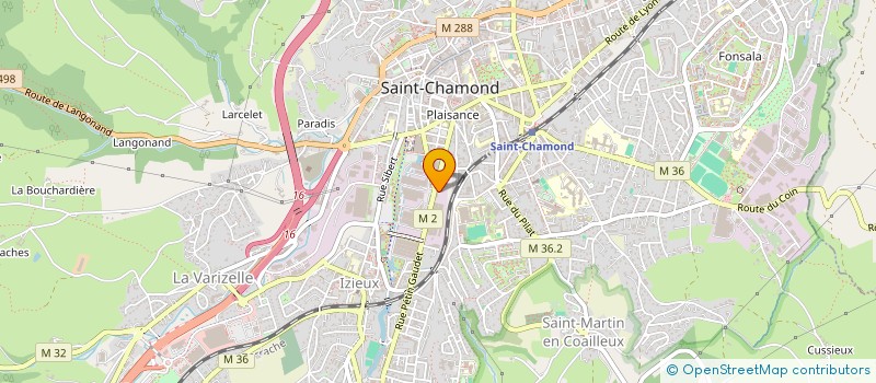 localisation de l'entreprise HOLDING FINANCIERE DEBARD à SAINT-CHAMOND